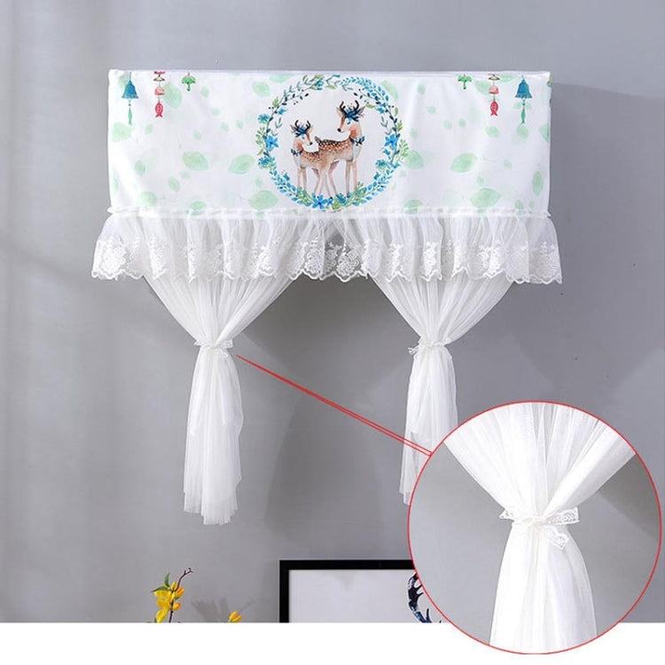 Do Not Take Dust-proof And Anti Direct Blowing Simple Wind Hanging Machine Air Conditioner Moon Cover, Size:Width 92 �� Thickness 20 �� Height 90cm(Round Leaf) - Dust Covers by PMC TechLife | Online Shopping South Africa | PMC TechLife | Buy Now Pay Later Mobicred