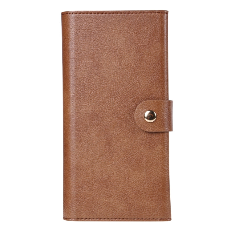 For iPhone 14 ViLi GV Series MagSafe Magnetic Zipper Leather Phone Case(Brown) - free shipping - PMC Jewellery - Order now!
