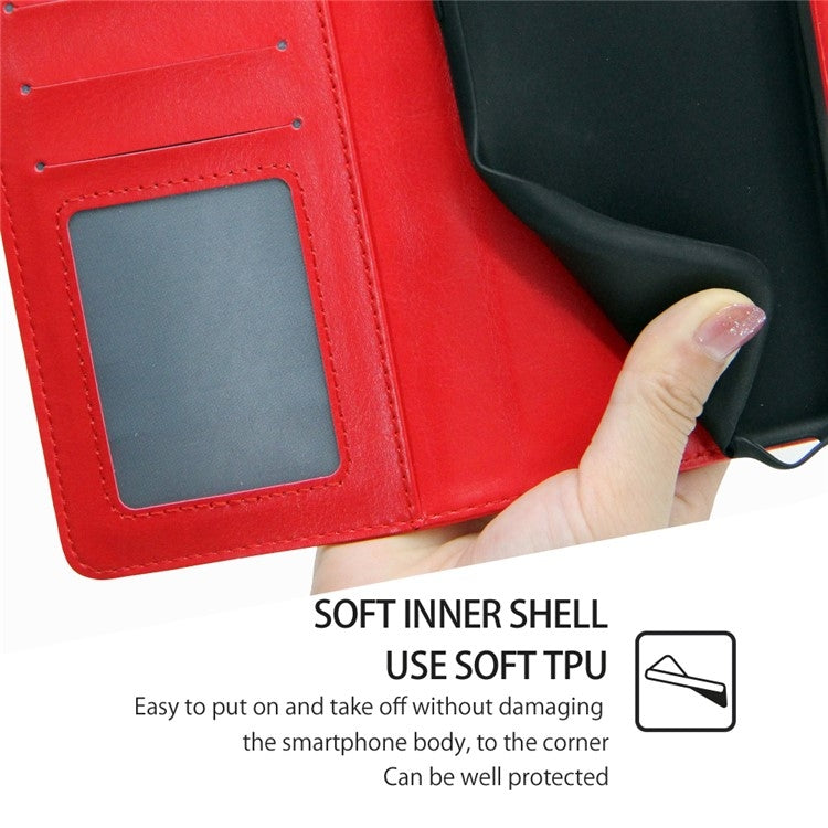 For Infinix Note 40 Pro 4G Crystal Texture Leather Phone Case(Red) - Infinix Cases by PMC TechLife | Online Shopping South Africa | PMC TechLife | Buy Now Pay Later Mobicred
