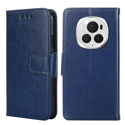 For Honor Magic6 Pro Crystal Texture Leather Phone Case(Royal Blue) - Honor Cases by PMC Jewellery | Online Shopping South Africa | PMC Jewellery | Buy Now Pay Later Mobicred