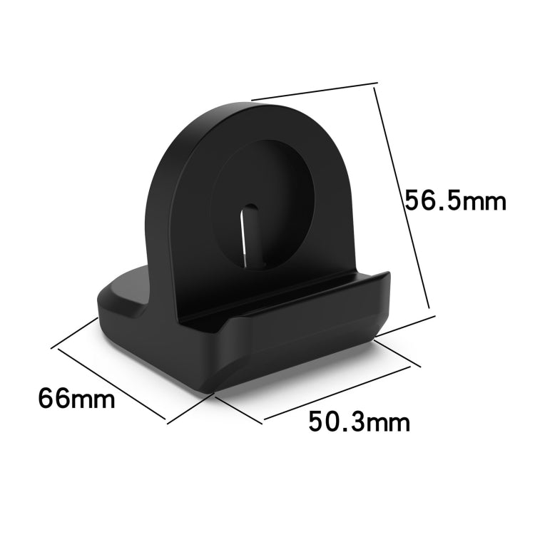 For Google Pixel Watch 2 Smart Watch Silicone Charging Bracket without Charger(Black) - Other by PMC TechLife | Online Shopping South Africa | PMC TechLife | Buy Now Pay Later Mobicred