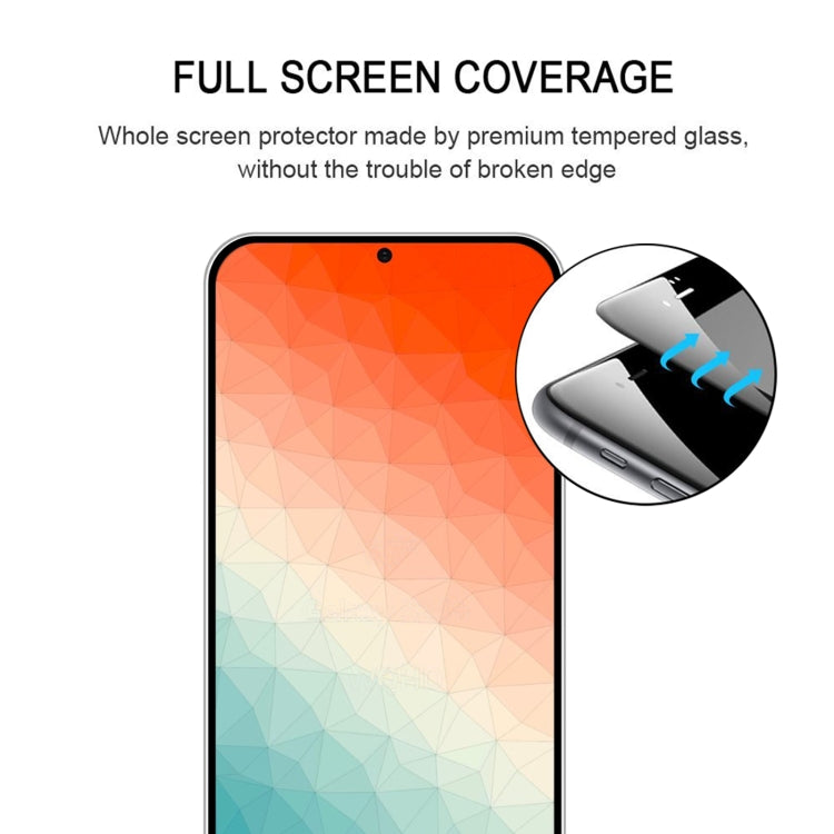 For Samsung Galaxy S24 5G Full Glue Screen Tempered Glass Film, Support Fingerprint Unlocking - Galaxy S24 5G Tempered Glass by PMC TechLife | Online Shopping South Africa | PMC TechLife | Buy Now Pay Later Mobicred