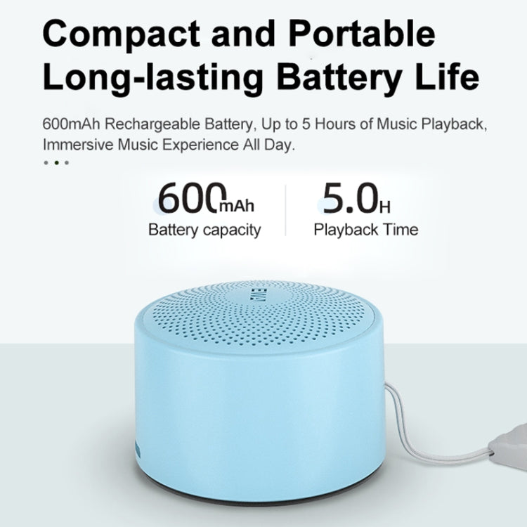 EWA A124 Portable Mini TWS Bluetooth Speaker Outdoor IPX5 Waterproof Subwoofer(Silver) - free shipping - PMC Jewellery - Order now!