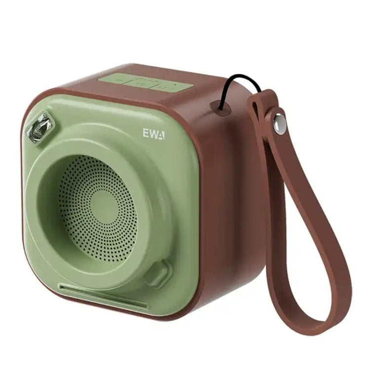 EWA A132 Portable Mini Stereo Wireless Bluetooth Speaker(Brown Green) - free shipping - PMC Jewellery - Order now!