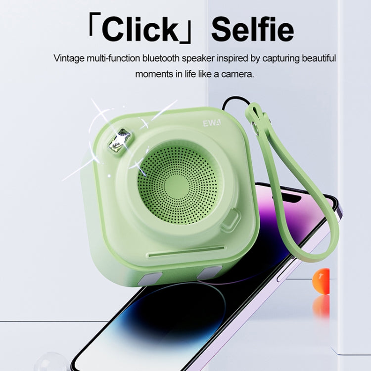 EWA A132 Portable Mini Stereo Wireless Bluetooth Speaker(Brown Green) - free shipping - PMC Jewellery - Order now!