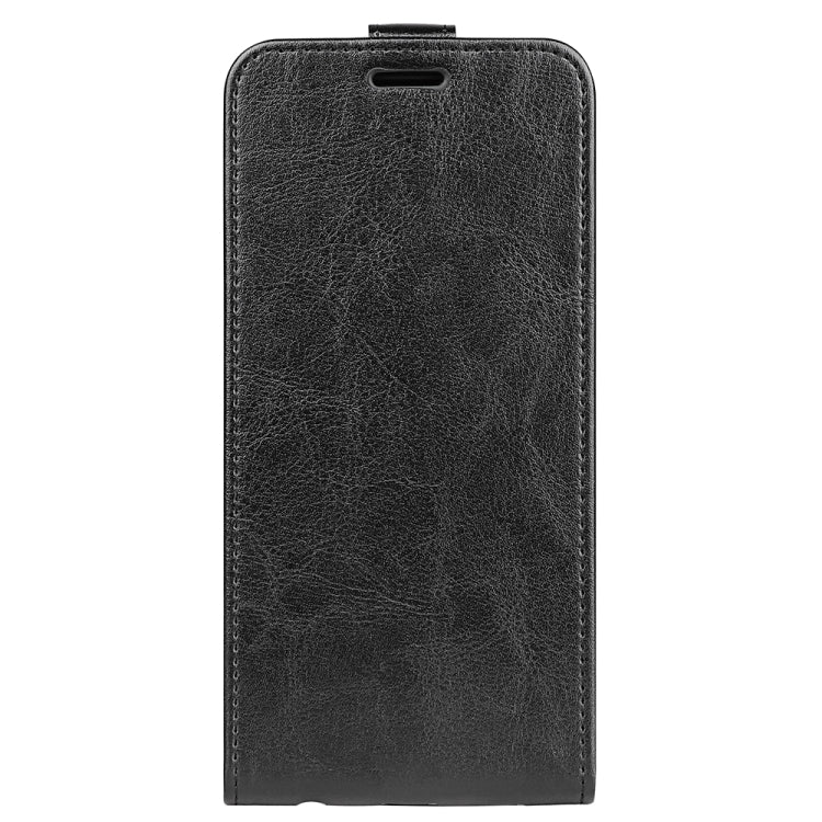 For OPPO A58 4G R64 Texture Single Vertical Flip Leather Phone Case(Black) - OPPO Cases by PMC TechLife | Online Shopping South Africa | PMC TechLife | Buy Now Pay Later Mobicred