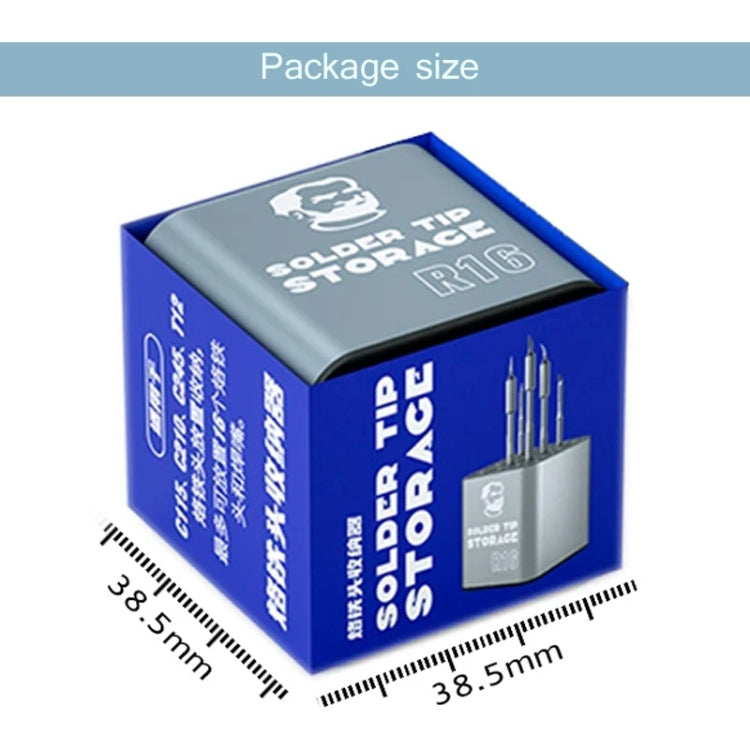 Mechanic R16 Soldering Tips Protection Storage Box - Tool Boxes & Bags by MECHANIC | Online Shopping South Africa | PMC TechLife | Buy Now Pay Later Mobicred