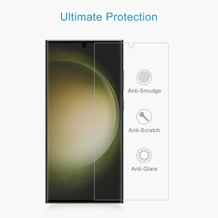 For Samsung Galaxy S24 Ultra 5G 0.18mm 9H 2.5D Tempered Glass Film, Support Fingerprint Unlocking - Galaxy S24 Ultra 5G Tempered Glass by DIYLooks | Online Shopping South Africa | PMC Jewellery | Buy Now Pay Later Mobicred