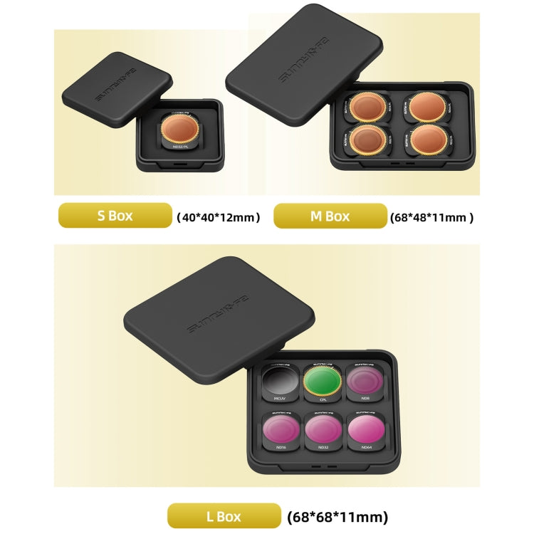 For DJI OSMO Pocket 3 Sunnylife Camera Lens Magnetic Metal Filter, Filter:3 in 1 CPL ND8/16 - free shipping - PMC TechLife - Order now!