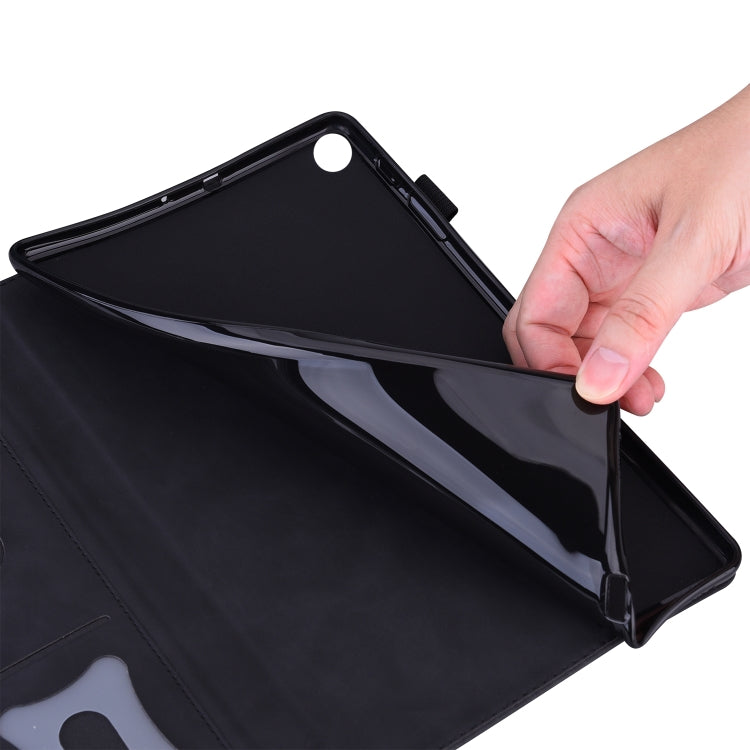 For Lenovo Tab M11 / Xiaoxin Pad 11 2024 Business Shockproof Horizontal Flip Leather Tablet Case(Black) - Lenovo by PMC Jewellery | Online Shopping South Africa | PMC Jewellery | Buy Now Pay Later Mobicred