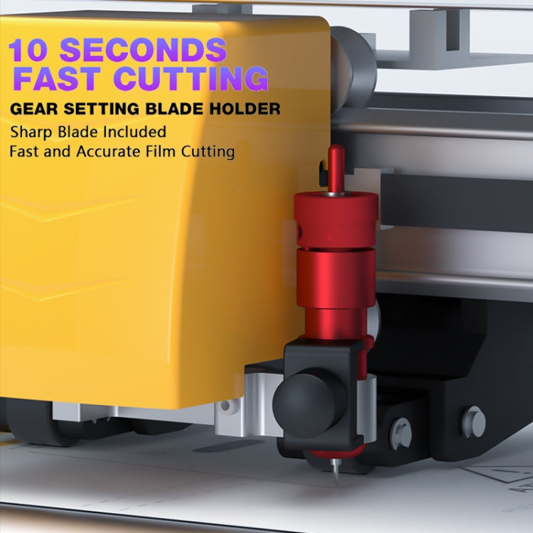 Mechanic Universal Cloud Intelligent Flexible Hydrogel Film Cutting Machine, Model:E360(US Plug) - free shipping - PMC TechLife - Order now!