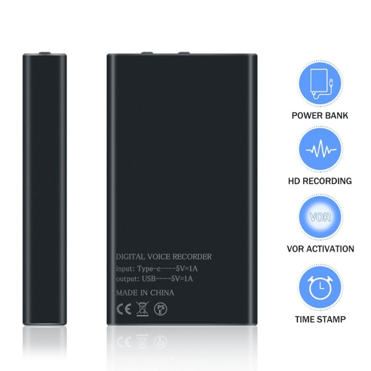MZ006 Smart HD Noise Reduction Recorder, Capacity:16GB - Recording Pen by PMC TechLife | Online Shopping South Africa | PMC TechLife | Buy Now Pay Later Mobicred