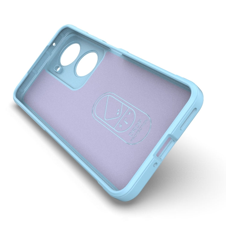 For Huawei nova 11 SE Magic Shield TPU + Flannel Phone Case(Dark Grey) - Huawei Cases by PMC TechLife | Online Shopping South Africa | PMC TechLife | Buy Now Pay Later Mobicred