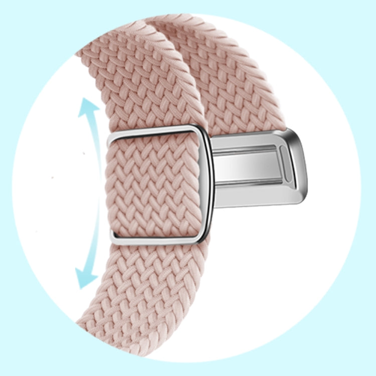 For Google Pixel Watch / Watch 2 Nylon Loop Magnetic Buckle Watch Band(Rock Blue) - Watch Bands by PMC TechLife | Online Shopping South Africa | PMC TechLife