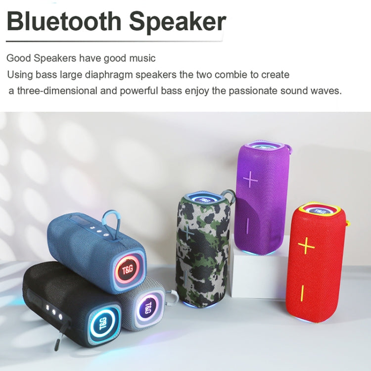 T&G TG654 Portable 3D Stereo Subwoofer Wireless Bluetooth Speaker(Red) - free shipping - PMC Jewellery - Order now!