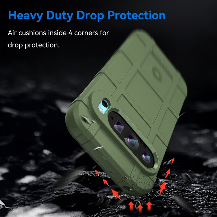 For Google Pixel 9 Full Coverage Shockproof TPU Phone Case(Green) - Google Cases by PMC TechLife | Online Shopping South Africa | PMC TechLife | Buy Now Pay Later Mobicred