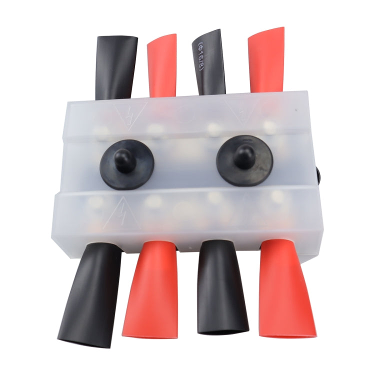 CP-4065 Double Row M8 Power Distribution Block Terminal Studs with Terminals(Black) - Booster Cable & Clip by PMC TechLife | Online Shopping South Africa | PMC TechLife | Buy Now Pay Later Mobicred