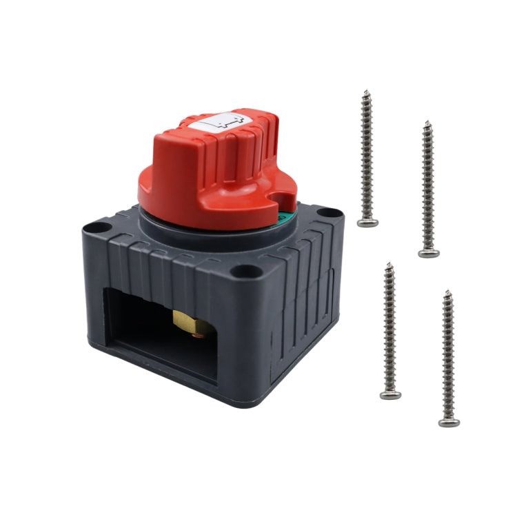 CP-4341 Yacht RV Single-circuit High-current Knob Power-off Switch(Black) - free shipping - PMC TechLife - Order now!