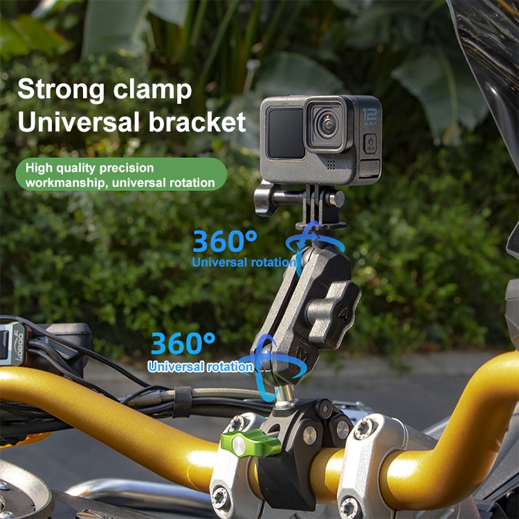 RUIGPRO Crab Clamp Action Camera Bracket 3-claw Ball Head Mount - free shipping - PMC TechLife - Order now!