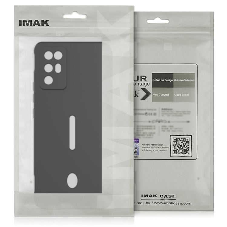 For vivo X100 5G imak UC-4 Series Straight Edge TPU Phone Case(White) - X100 Cases by imak | Online Shopping South Africa | PMC Jewellery | Buy Now Pay Later Mobicred