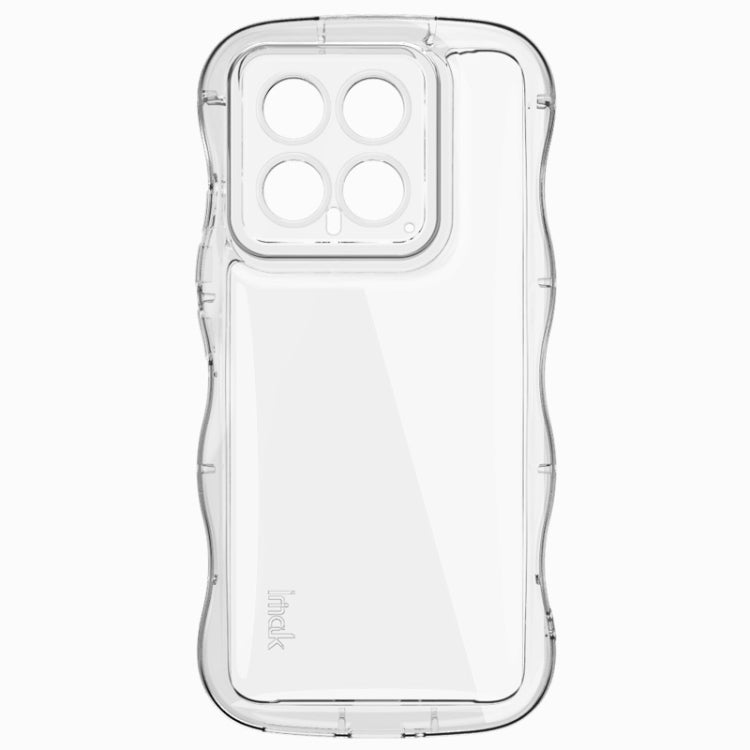 For Xiaomi 14 5G IMAK Wave Bubble Soft Shockproof Phone Case(Transparent) - 14 Cases by imak | Online Shopping South Africa | PMC Jewellery | Buy Now Pay Later Mobicred