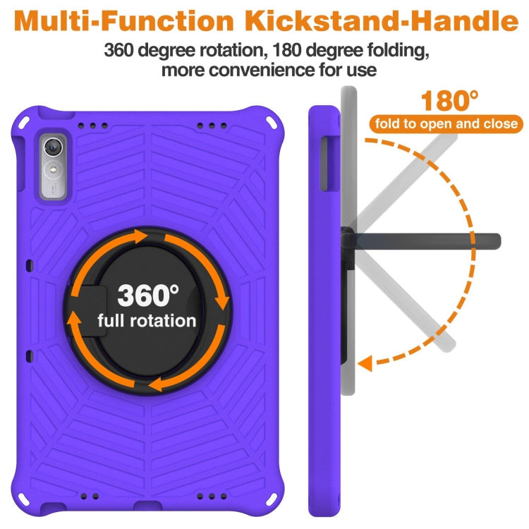 For Lenovo Tab P11 Gen2/P11 Pro/Pad Pro Spider King Silicone Protective Tablet Case(Purple) - Lenovo by PMC TechLife | Online Shopping South Africa | PMC TechLife | Buy Now Pay Later Mobicred