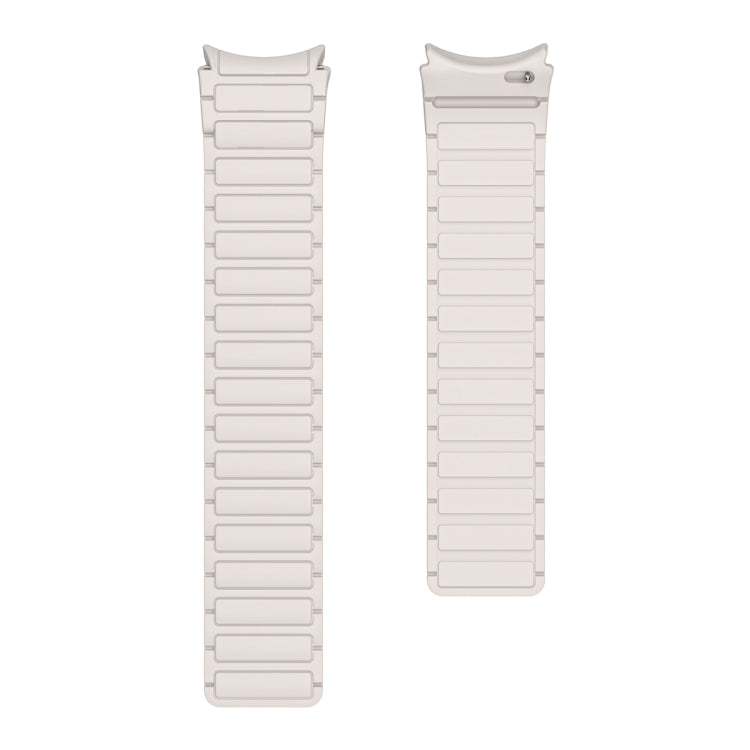 For Samsung Galaxy Watch 6 / 5 / 4 Magnetic Loop Silicone Watch Band(Starlight Color) - Watch Bands by PMC TechLife | Online Shopping South Africa | PMC TechLife