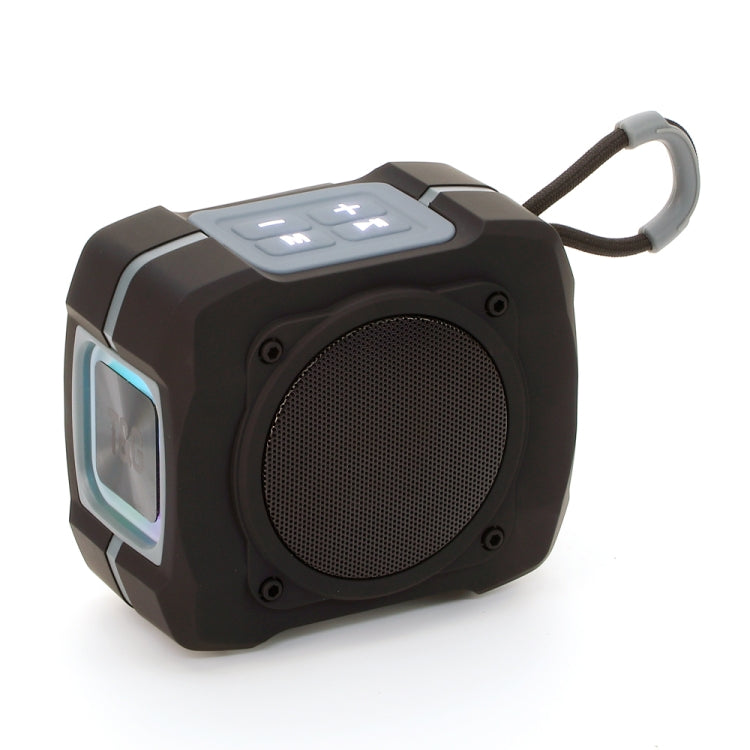 T&G TG661 Colorful LED Portable Outdoor Wireless Bluetooth Speaker(Black) - Desktop Speaker by T&G | Online Shopping South Africa | PMC Jewellery | Buy Now Pay Later Mobicred