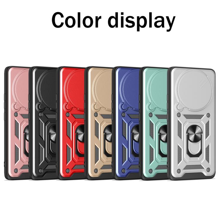 For Honor Magic7 Pro Sliding Camera Cover Design TPU+PC Phone Case(Silver) - free shipping - PMC TechLife - Order now!