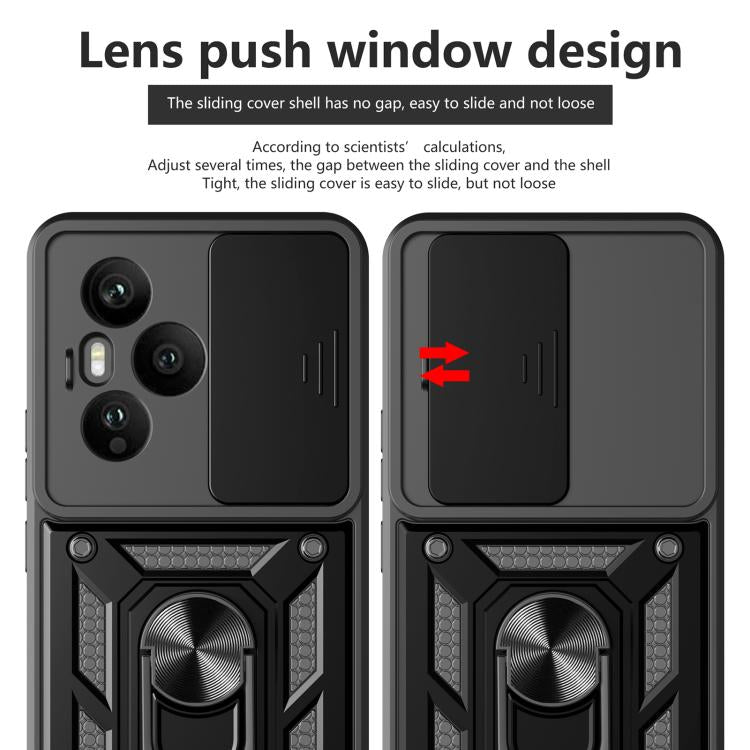 For Honor 400 Pro Global 160.8mm Sliding Camera Cover Design TPU+PC Phone Case(Green) - free shipping - PMC TechLife - Order now!