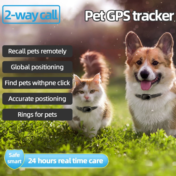 V41 Smart GPS Tracker IP67 Waterproof Pet Anti-loss Positioner, Version:4G Version-B for North & South America(Black) - Pet Tracker by PMC Jewellery | Online Shopping South Africa | PMC Jewellery