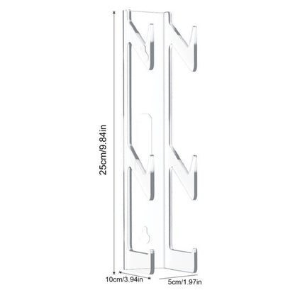 2pcs YX072 Acrylic Game Controller and Headphone Wall Mount - Holder by PMC Jewellery | Online Shopping South Africa | PMC Jewellery | Buy Now Pay Later Mobicred