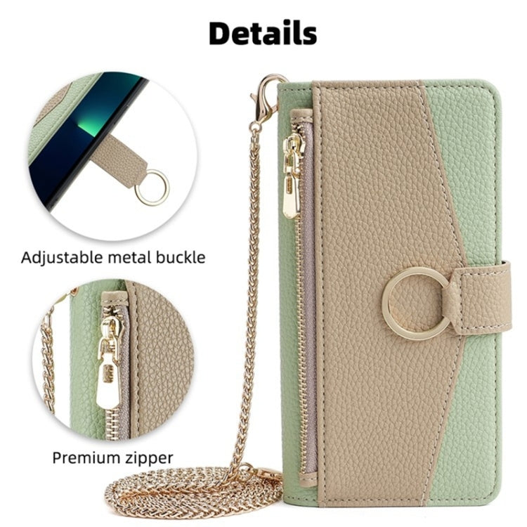 For Meizu Note 9 Crossbody Litchi Texture Leather Phone Case(Green) - Meizu by PMC TechLife | Online Shopping South Africa | PMC TechLife | Buy Now Pay Later Mobicred
