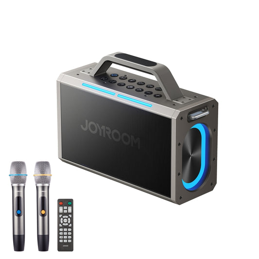 JOYROOM JR-MW03 Pies Series Party Double Microphone Bluetooth Speaker - Desktop Speaker by JOYROOM | Online Shopping South Africa | PMC Jewellery | Buy Now Pay Later Mobicred