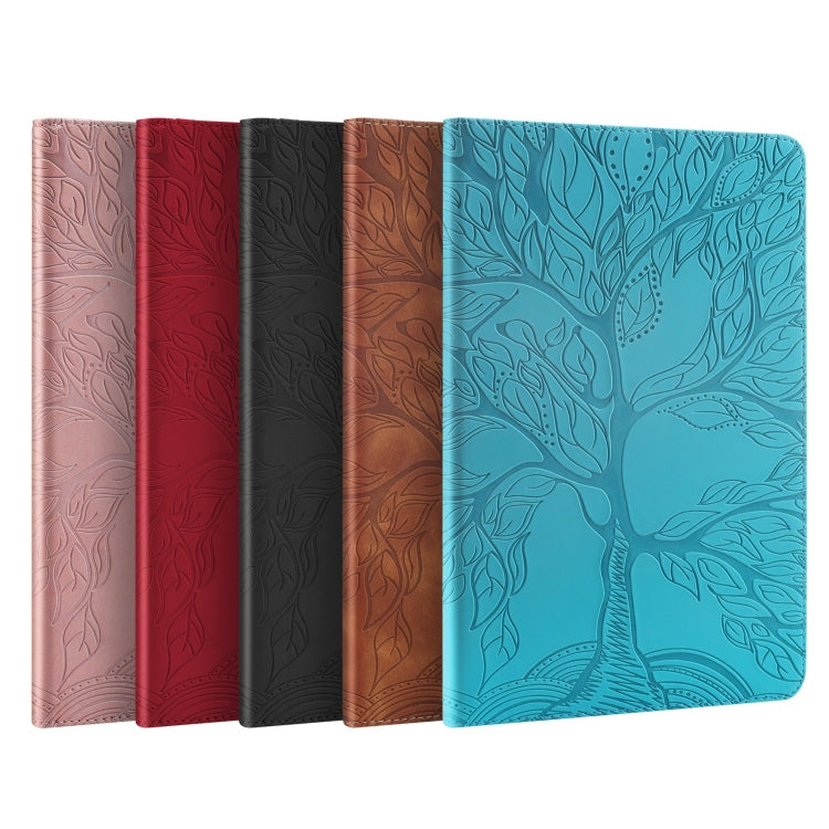 For Lenovo Tab P12 / Xiaoxin Pad Pro 12.7 2023 Life Tree Series Horizontal Flip Leather Tablet Case(Black) - Lenovo by PMC TechLife | Online Shopping South Africa | PMC TechLife | Buy Now Pay Later Mobicred
