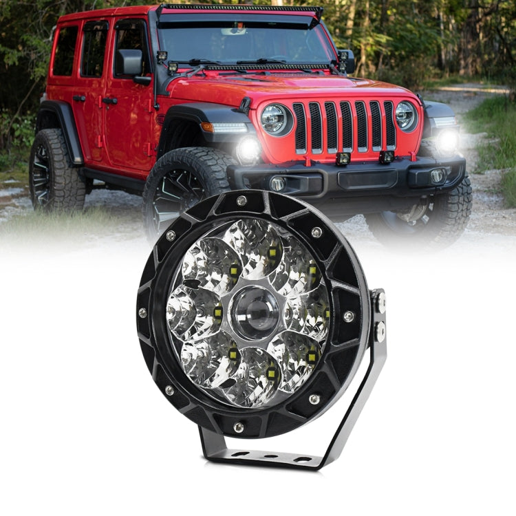 E16 38W 4000LM / 6000K 5 inch Off-road Vehicle Round Work Light(White Light) - Work Lights by PMC Jewellery | Online Shopping South Africa | PMC Jewellery | Buy Now Pay Later Mobicred