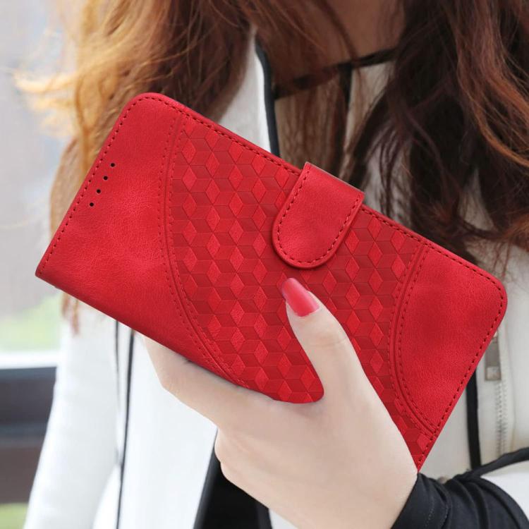 For iPhone 17 Pro YX0060 Elephant Head Embossed Phone Leather Case with Lanyard(Red) - free shipping - PMc TechLife - Order now!