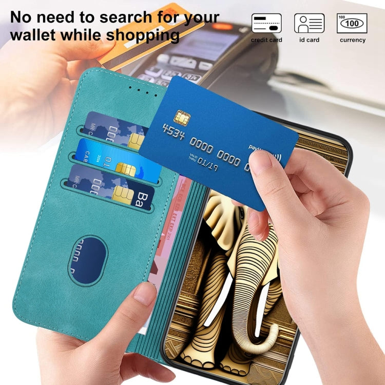 For Motorola Edge 5G 2024 YX0060 Elephant Head Embossed Phone Leather Case with Lanyard(Light Blue) - Motorola Cases by PMC Jewellery | Online Shopping South Africa | PMC Jewellery | Buy Now Pay Later Mobicred