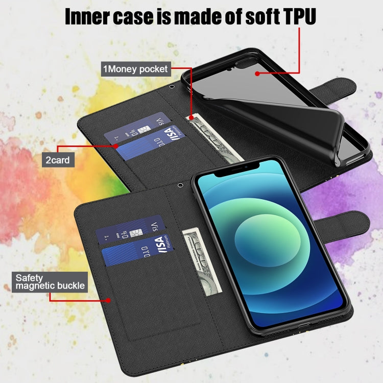 For Xiaomi Redmi Note 13 Pro 5G 3D Painting Pattern Flip Leather Phone Case(Milky Way) - Note 13 Pro Cases by PMC TechLife | Online Shopping South Africa | PMC TechLife