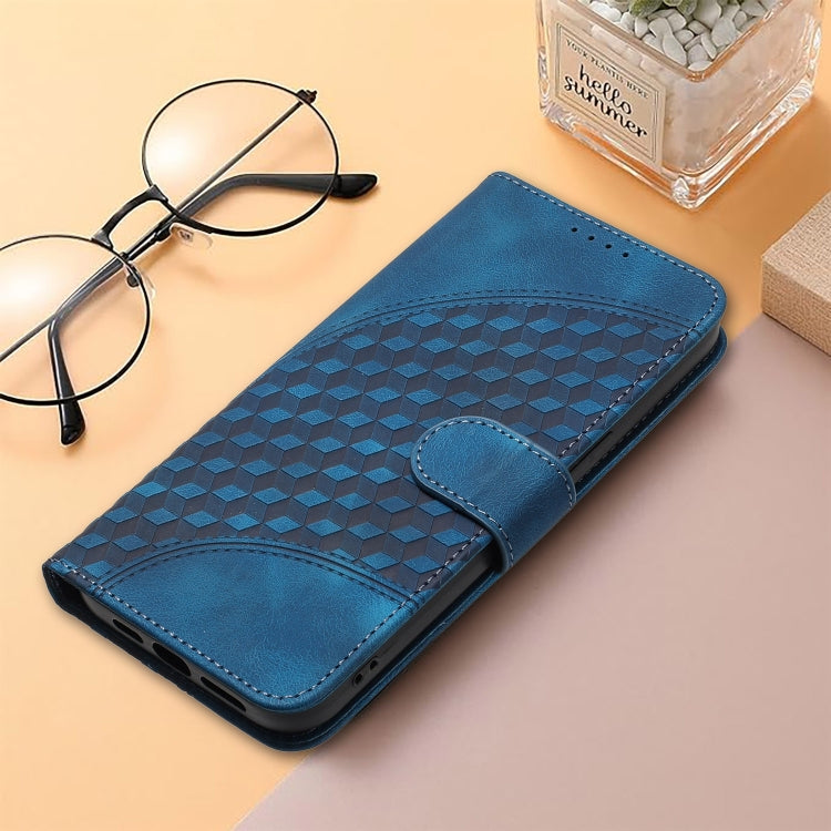 For Google Pixel 9 YX0060 Elephant Head Embossed Phone Leather Case with Lanyard(Royal Blue) - Google Cases by PMC TechLife | Online Shopping South Africa | PMC TechLife | Buy Now Pay Later Mobicred