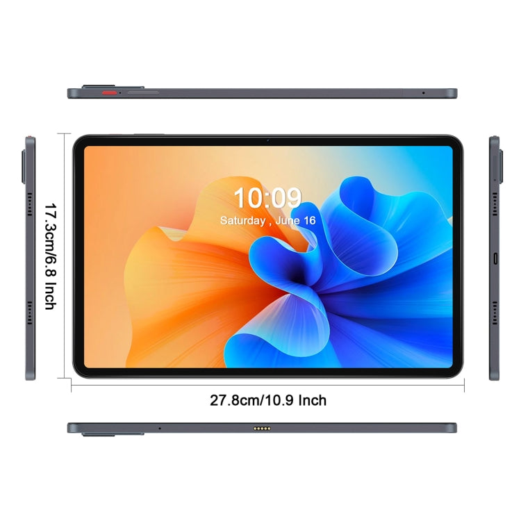 VASOUN M70 4G LTE Tablet, 16GB+256GB, 12 inch, Android 13 UNISOC T616 Octa Core CPU, Global Version with Google Play, US Plug(Grey) - Other by VASOUN | Online Shopping South Africa | PMC Jewellery | Buy Now Pay Later Mobicred