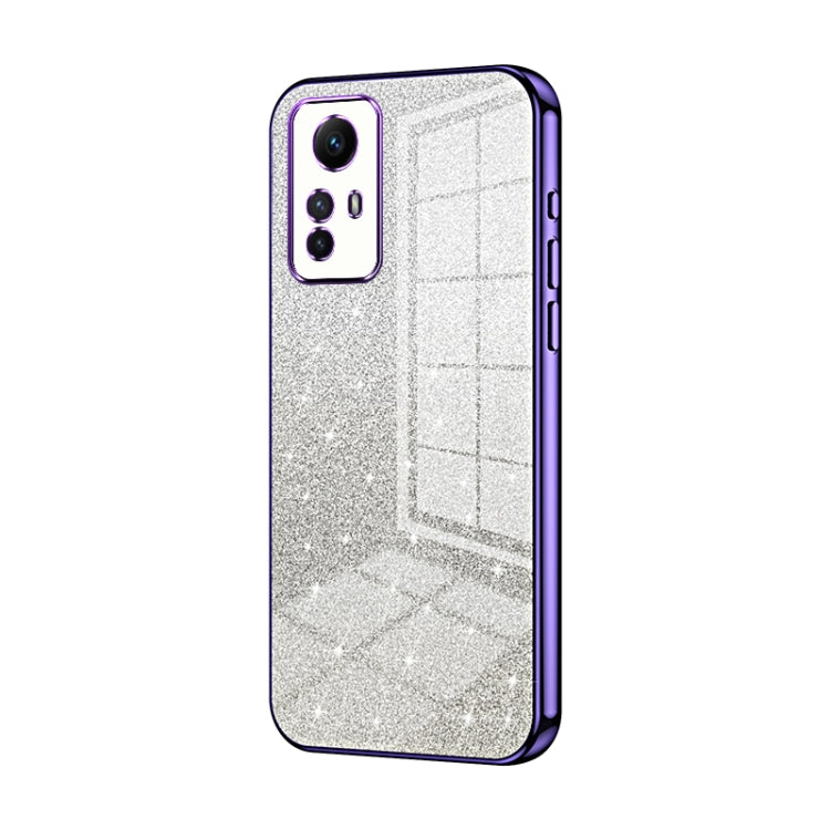 For Xiaomi Redmi Note 12S Gradient Glitter Powder Electroplated Phone Case(Purple) - free shipping - PMC TechLife - Order now!