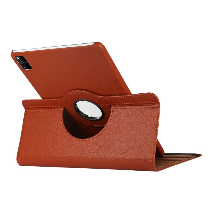 For Lenovo Tab M11 / Xiaoxin Pad 11 2024 360 Degree Rotation Litchi Texture Leather Tablet Case(Black) - free shipping - PMC Jewellery - Order now!