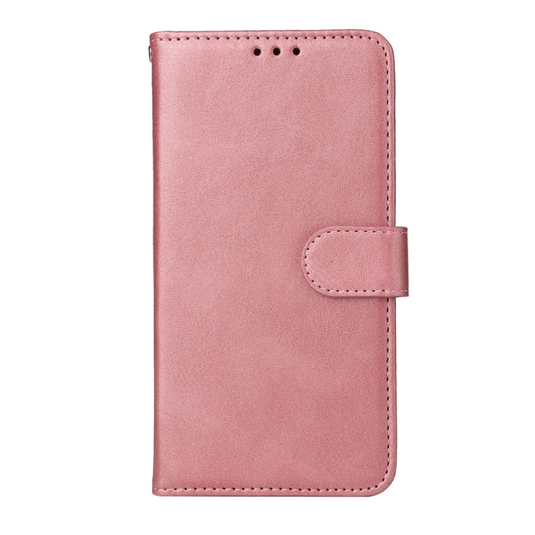 For Google Pixel 9 Classic Calf Texture Flip Leather Phone Case(Rose Gold) - Google Cases by PMC TechLife | Online Shopping South Africa | PMC TechLife | Buy Now Pay Later Mobicred
