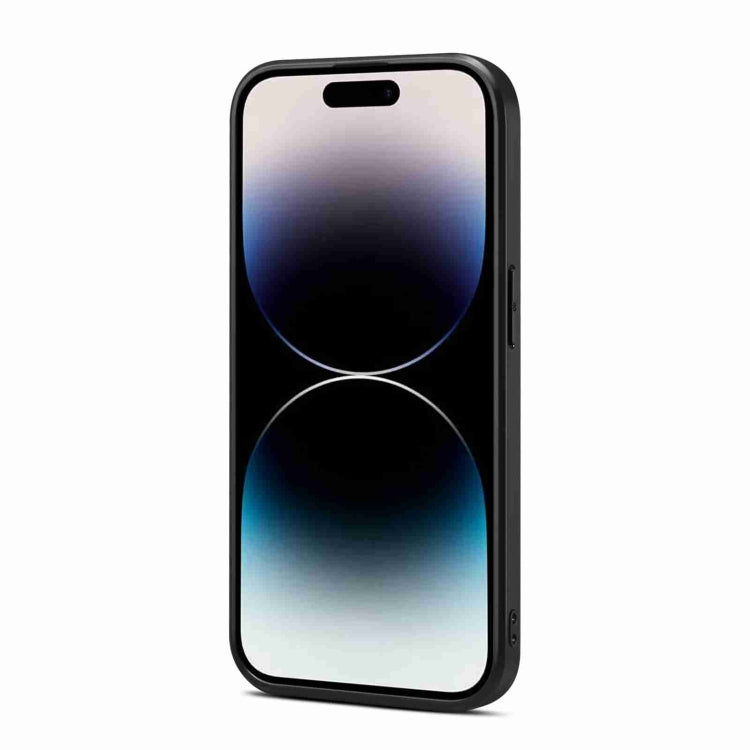 For iPhone 15 Pro Max Four Seasons Flower Language Series TPU Phone Case(Winter Blue) - iPhone 15 Pro Max Cases by PMC TechLife | Online Shopping South Africa | PMC TechLife | Buy Now Pay Later Mobicred