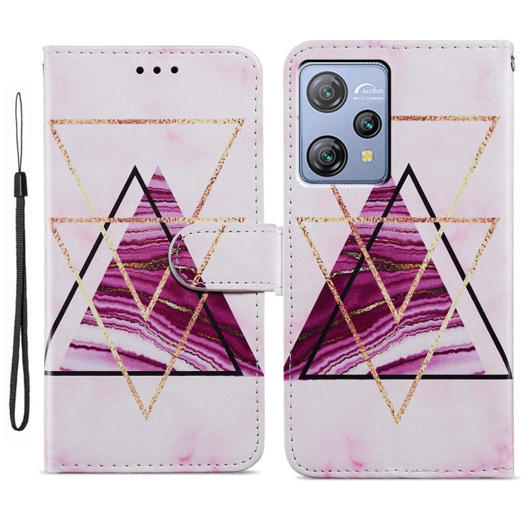 For Blackview A53 Pro Painted Pattern Horizontal Flip Leather Phone Case(Marble) - More Brand by PMC Jewellery | Online Shopping South Africa | PMC Jewellery | Buy Now Pay Later Mobicred