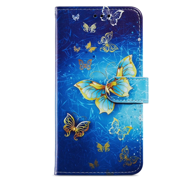 For Blackview A55 Pro Painted Pattern Horizontal Flip Leather Phone Case(Butterfly) - More Brand by PMC TechLife | Online Shopping South Africa | PMC TechLife | Buy Now Pay Later Mobicred