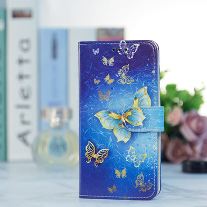 For Blackview A55 Pro Painted Pattern Horizontal Flip Leather Phone Case(Butterfly) - More Brand by PMC Jewellery | Online Shopping South Africa | PMC Jewellery | Buy Now Pay Later Mobicred