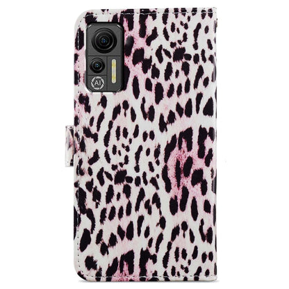 For Ulefone Note 14 Painted Pattern Horizontal Flip Leather Phone Case(Leopard) - Ulefone Cases by PMC Jewellery | Online Shopping South Africa | PMC Jewellery | Buy Now Pay Later Mobicred