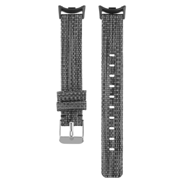 For Xiaomi Mi Band 8 Nylon Canvas Watch Band(Grey) - free shipping - PMc TechLife - Order now!